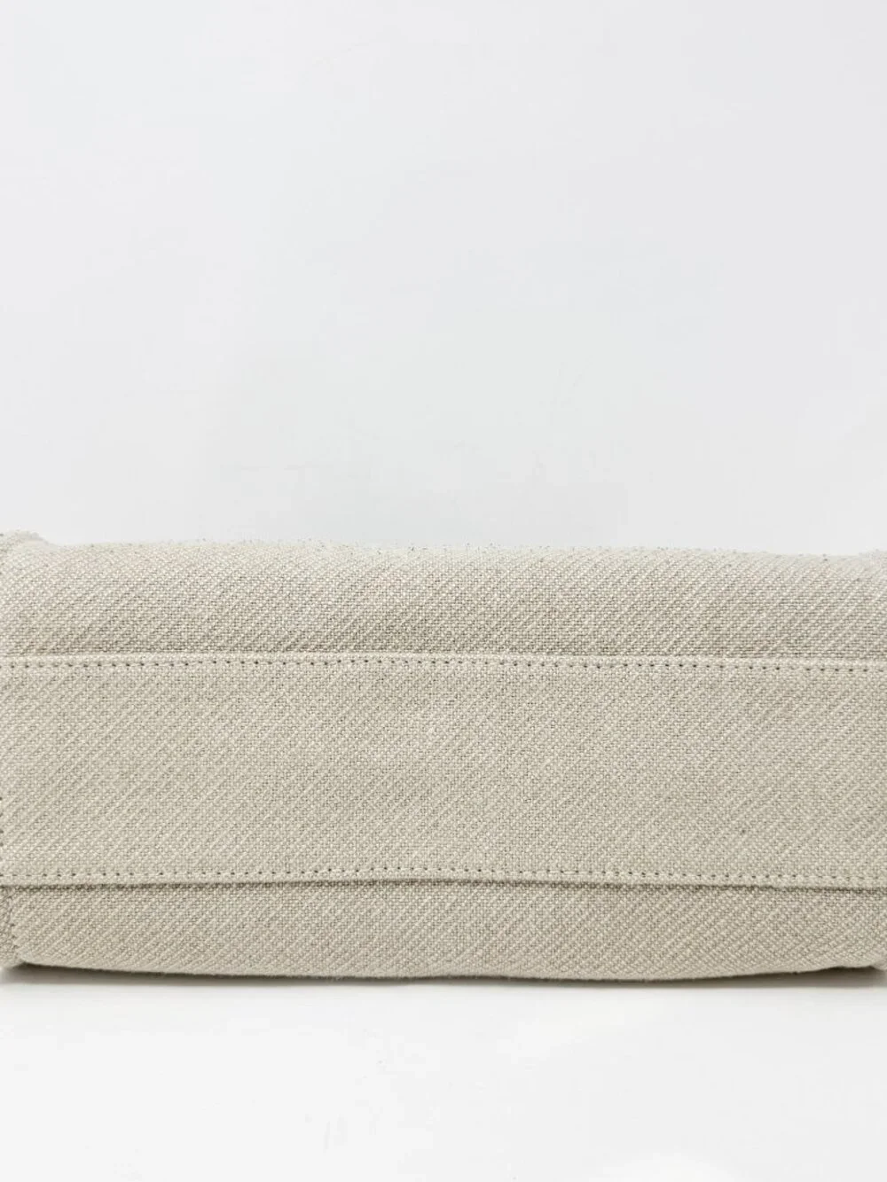 Chanel Beige/Blue Canvas Deauville Shopping Tote